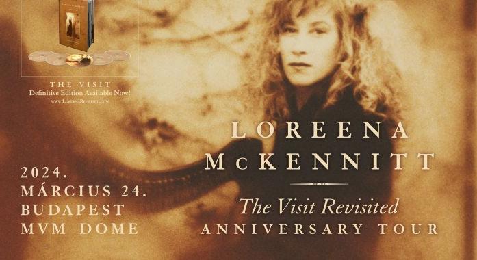 Varázslatos visszatérés: Loreena McKennitt a “The Visit Revisited“ európai turné keretén belül érkezik vissza Budapestre