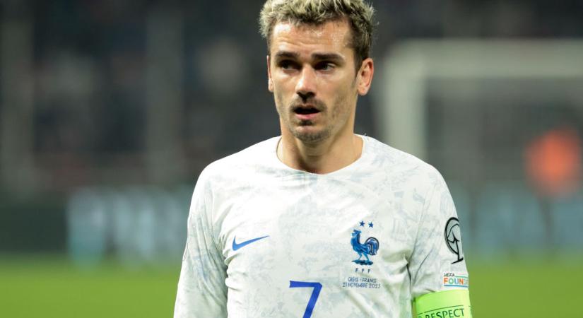 Megszakad Antoine Griezmann hihetetlen sorozata a francia válogatottban