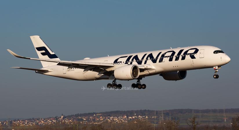 Sztrájk miatt tankolnak Budapesten is a Finnair A350-esei