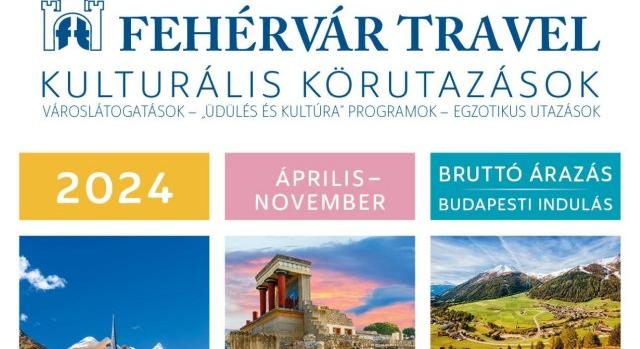 Megjelent a Fehérvár Travel 2024-es programfüzete
