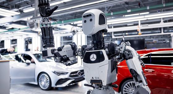 A kecskeméti Mercedesnél már megjelentek a robotmunkások