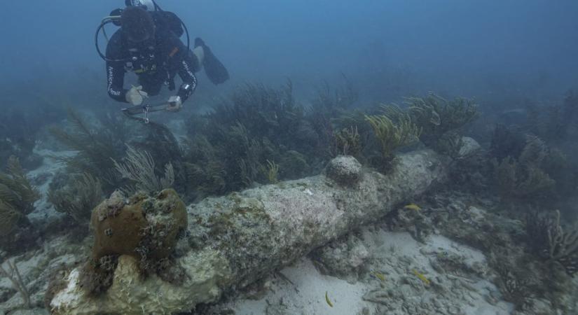 300 éve elsüllyedt hadihajó roncsát azonosították