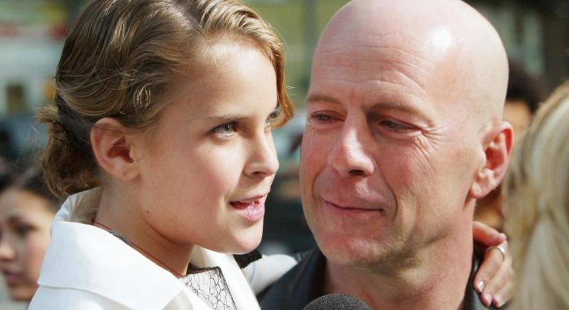 Bruce Willis lánya egy 20 éves videóval jelentette be, hogy autizmussal diagnosztizálták