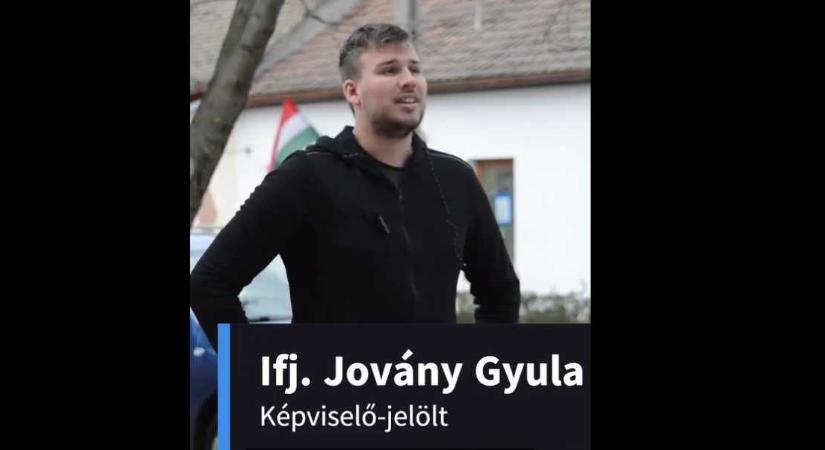 Jovány Gyula nyíltan beszáll a politikába