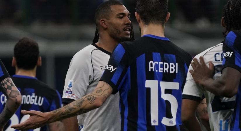 Inter: vizsgálatot indítottak Francesco Acerbi ellen a Juan Jesus elleni állítólagos rasszista megjegyzései miatt
