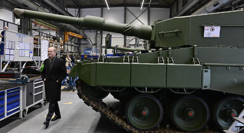 Berlin további 500 millió euró katonai támogatást ígért Kijevnek