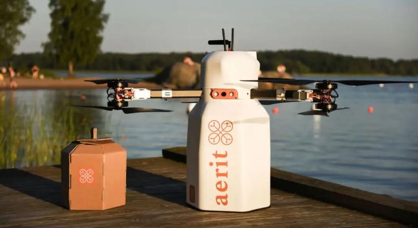 Svédországban már az ételt is drónok szállítják ki