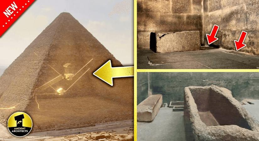 Megtalálták a gízai piramisok rejtélyes királykamráját, kiderült mi lapulhat a fényűző rejtélyes terem alatt