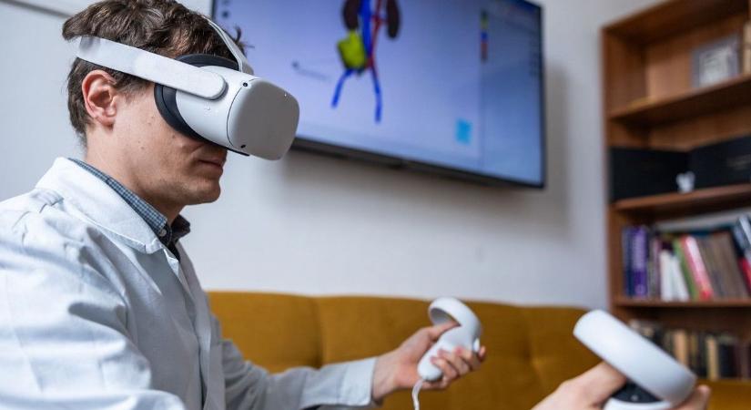 Virtuális valóság könnyíti meg a gyermeksebészek munkáját a Semmelweis Egyetemen