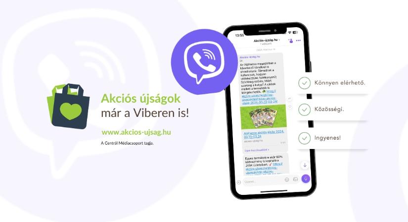 Már Viber csoportunkhoz is csatlakozhatsz! – Akciós-Újság.hu