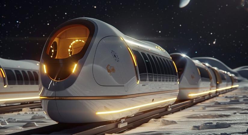 Komplett vasúthálózatot tervez a Holdra az Egyesült Államok