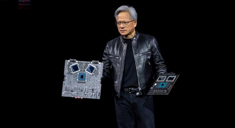 Ilyen egy rocksztár-techguru: az Nvidia-vezér 3 millás Tom Ford bőrdzsekiben mutatta be a „világ legerősebb chipjét”