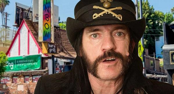 A Rainbow Bar & Grillbe viszik Lemmy hamvai
