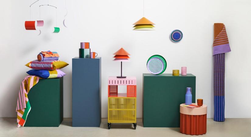 Meglepő színkombinációkban tündökölnek az IKEA új kollekciójának darabjai