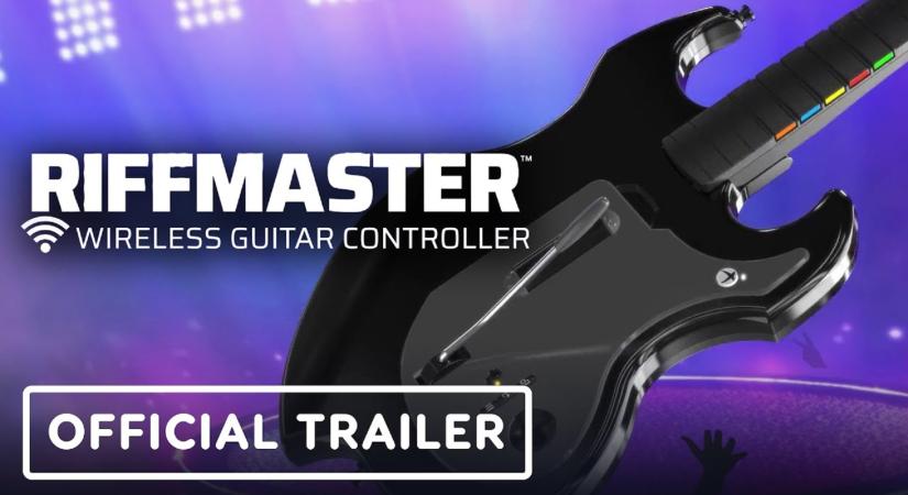 Előrendelhető a RIFFMASTER vezeték nélküli gitár konzolokra és PC-re
