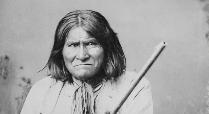 A híres Geronimo összetört alkoholistaként végezte egy rezervátumban