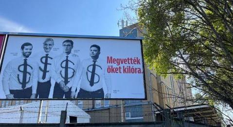 Márki-Zay az újabb óriásplakátokról: mivel eredmények nincsenek, marad a gyűlöletkampány