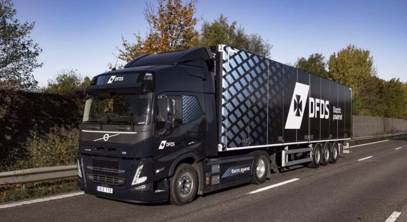 A DFDS ismét 100 elektromos teherautót rendelt a Volvo Trucks-tól