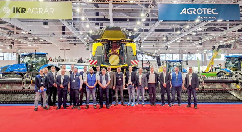 Sikeres év, új óriáskombájn és traktorok az AGROTEC-nél