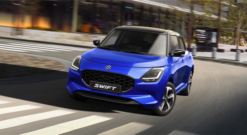 Megújult a Suzuki ikonikus Swiftje