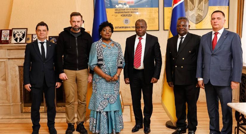 A Kongói Demokratikus Köztársaság hivatalos delegációja munkalátogatásra érkezett Kárpátaljára