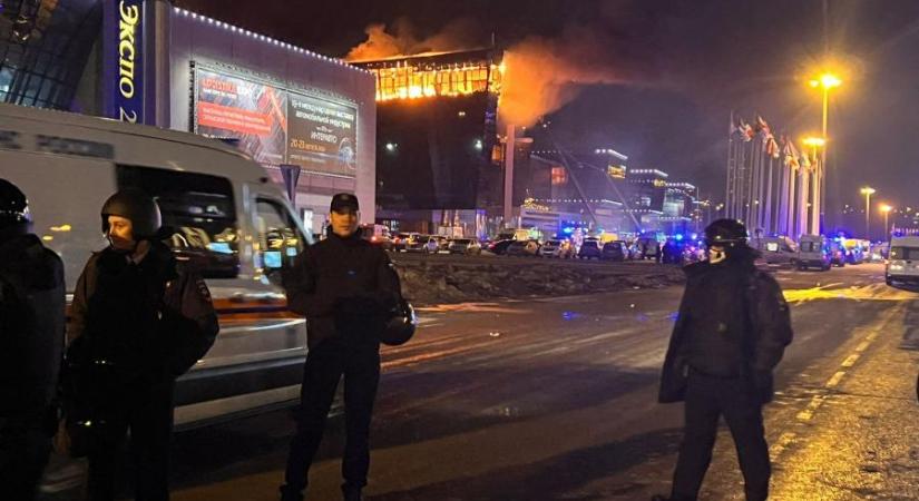 Az Iszlám Állam vállalta a felősséget a hatalmas Moszkva-közeli terrortámadásért