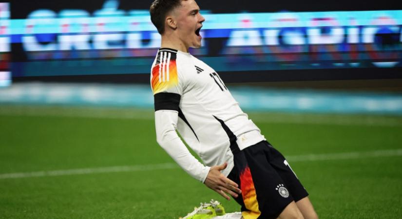 Minden idők leggyorsabb német válogatott góljával verték meg a franciákat