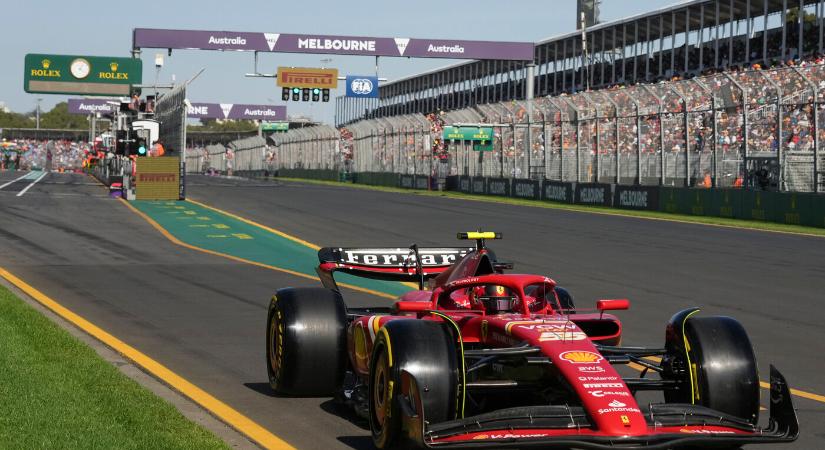 Ausztrál Nagydíj – Sainz nyert Melbourne-ben, Verstappen kiesett