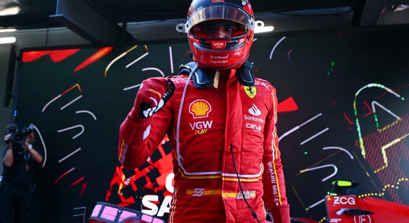 F1: Mindenkinek kivetetné a vakbelét Sainz