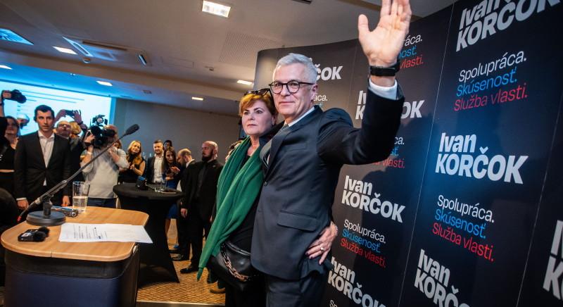 Szlovák elnökválasztás: Korcok és Pellegrini küzdenek a második fordulóban