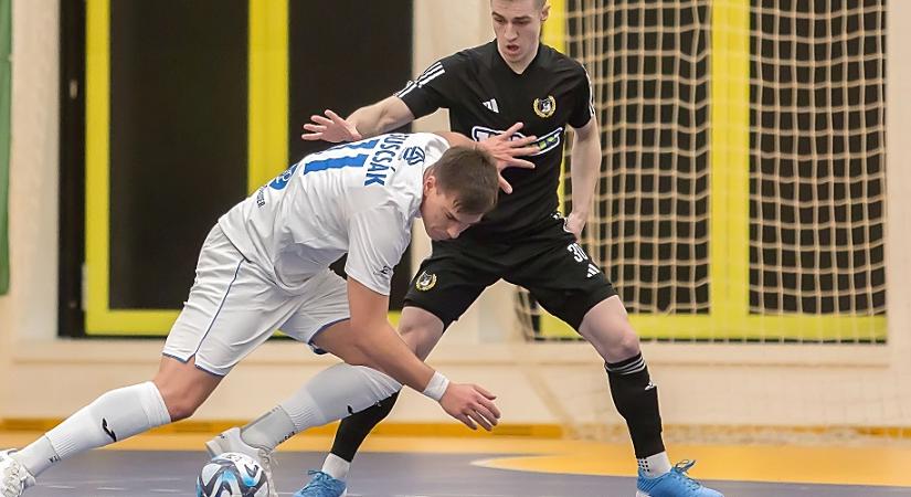 Futsal: megdolgozott az egy pontért a DEAC
