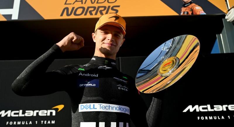 Norris megdöntött egy kétes F1-es rekordot az Ausztrál Nagydíjon