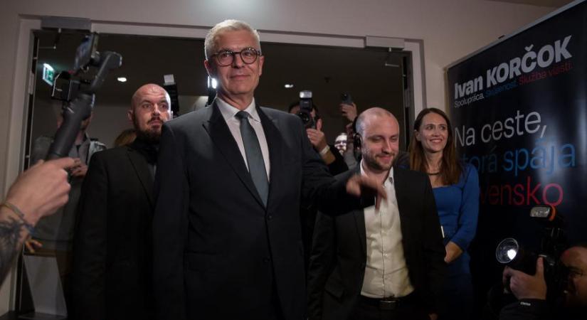 Hivatalos: A liberális Ivan Korčok megnyerte a szlovák elnökválasztás első fordulóját