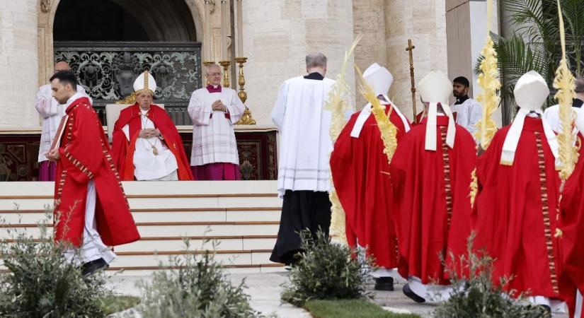 Gyengélkedik a pápa, nem olvasta fel a virágvasárnapi homíliát