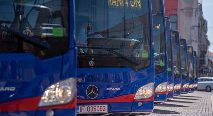 Csíkszereda: tíz elektromos autóbusz megvásárlására hirdettek meg közbeszerzést