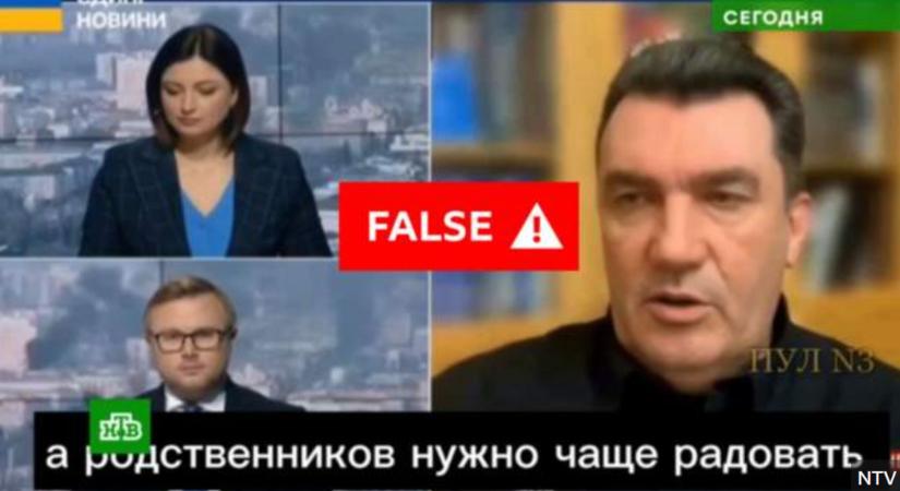 Moszkvai támadás: Deepfake videóval mutogatnak az ukránokra egy orosz tévében