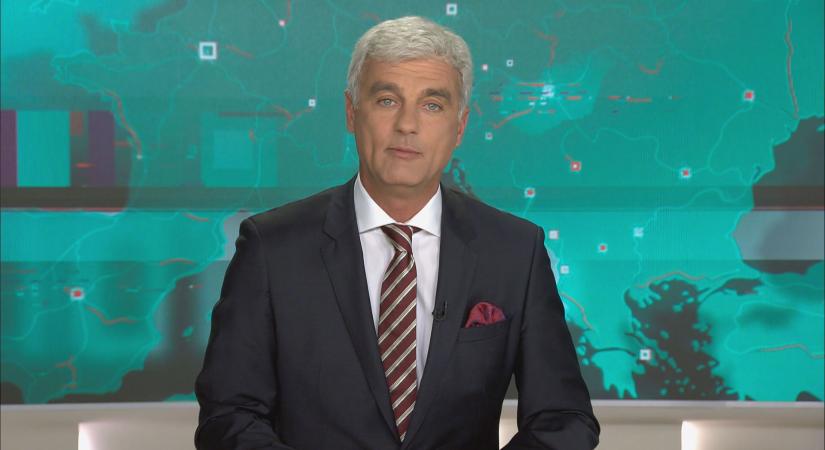 Váratlan incidens zavarta meg az RTL élő híradóját, Szellő István lefagyott a stúdióban