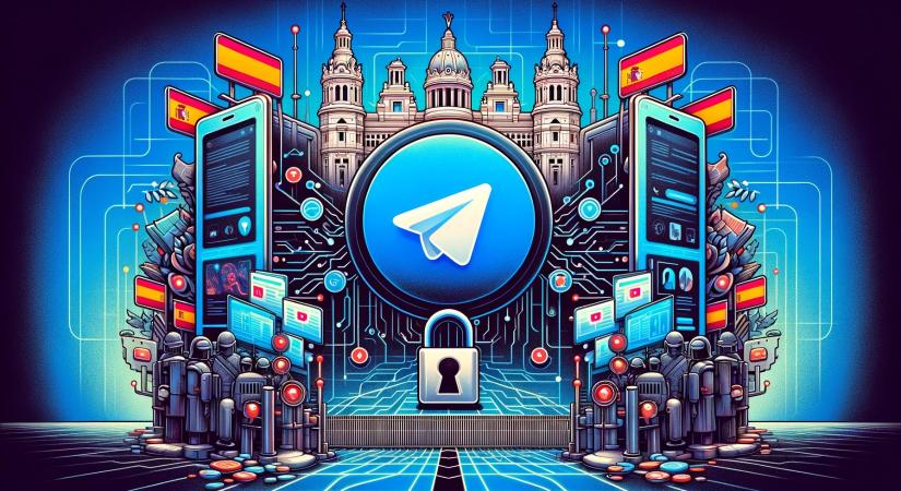 Blokkolni kezdte Spanyolország a Telegramot