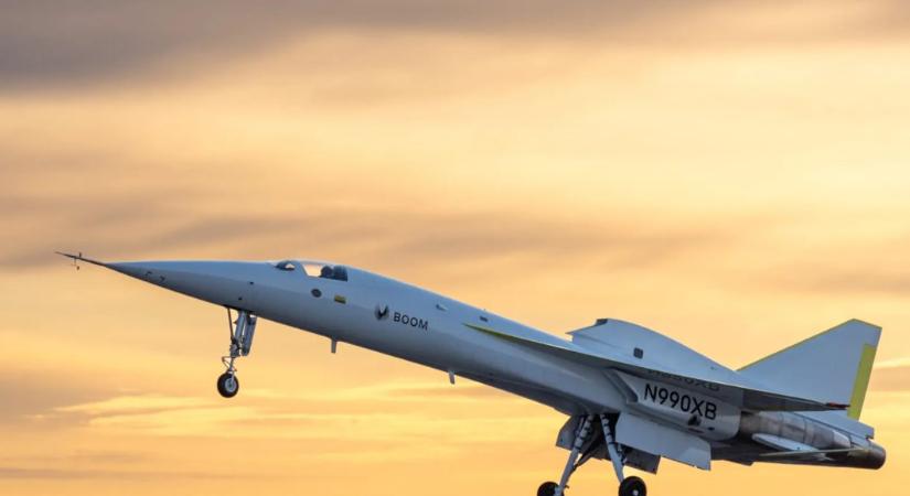 Az “új Concorde” – így emelkedett levegőbe a következő generációs szuperszonikus kereskedelmi gép