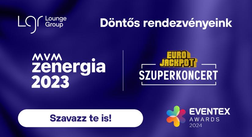 Magyar események is versenyben az Eventex Awards-on