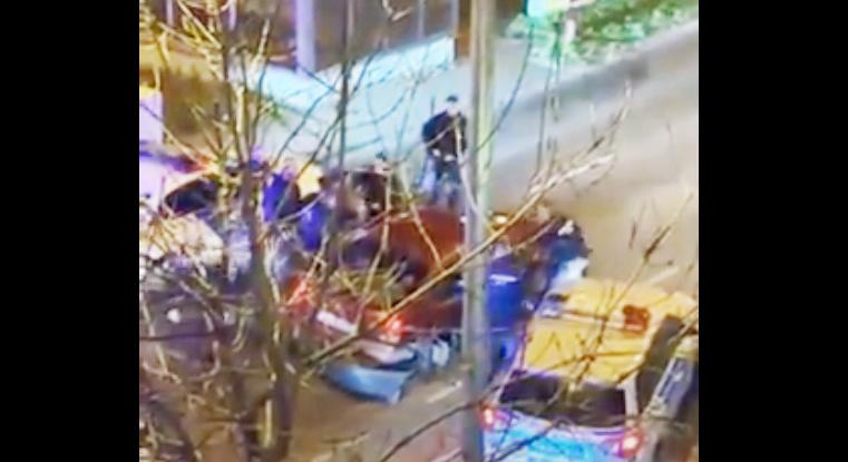 Hatalmas autós üldözés volt tegnap éjjel Budapesten. Videóra vették az elfogást