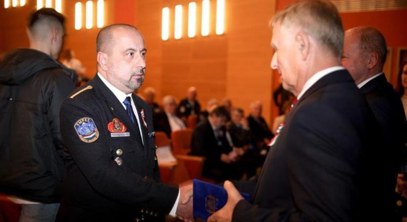 A Jánosházi Polgárőrök országos elismerésben részesültek
