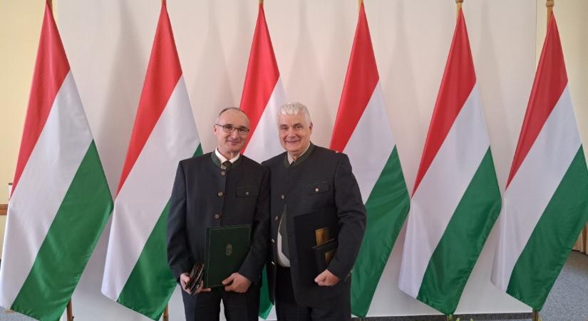 Miniszteri kitüntetést kapott a Nyírerdő Zrt. két vezetője