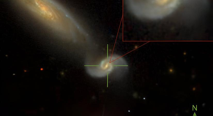 Kozmikus ebéd – egy közeli fekete lyuk bekebelezett egy csillagot