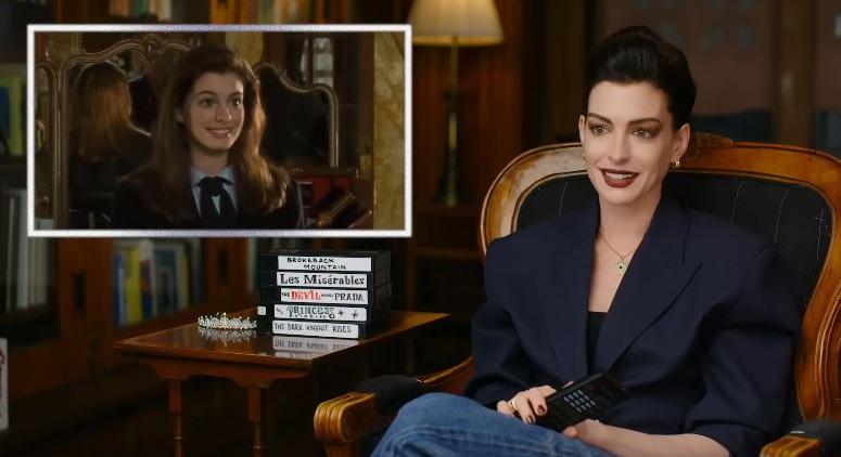 Anne Hathaway visszanézte néhány mozisikere emlékezetes jelenetét