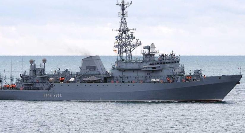 Orosz hajót talált el az ukrán rakéta, Kijev szerint
