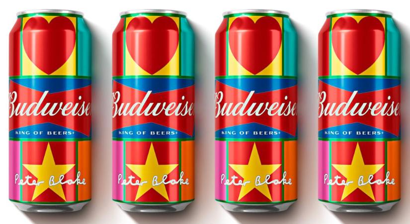 Peter Blake-kel társulva tervez új pop-art dobozokat a Budweiser