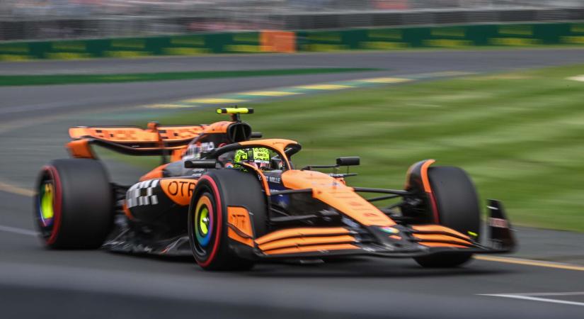 McLaren: Leclerc azért végzett Norris előtt, mert a Ferrari autója gyorsabb volt