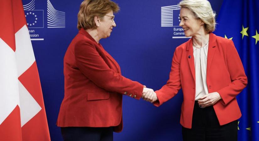 Három év szünet után újra tárgyalóasztalhoz ül Svájc és az Európai Unió