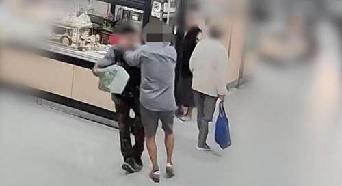 Majdnem botrányos verekedés alakult ki a pécsi vásárcsarnokban - a biztonsági kamera az egészet rögzítette